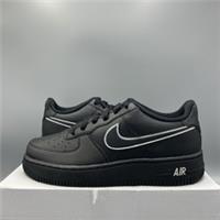 Nike Air Force 1 Low LE Black Light Smoke Grey GS Trainers Shoes UK 4 EU 36.5