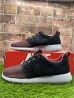 Nike Roshe One Premium 525234-602 Trainers Men's UK 6.5 Night Maroon Black Shoes