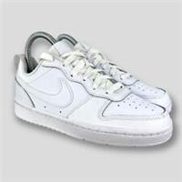 NIKE Court Borough 2 White (GS) SIZE UK-3 EU-35.5 model: BQ5448-100