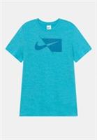 Nike Dri Fit T Shirt Boys medium 10-12yrs New Training Tee Top Sportswear blue