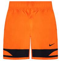 Nike Logo Kids Orange/Black Shorts