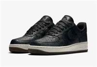 NIKE AIR FORCE 1 07 PRM ESS TRAINERS UK SIZE 4 EUR 37.5 BLACK AF1 860532-001