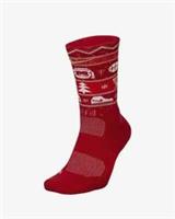 NIKE CHRISTMAS ELITE CREW SOCKS SIZE 2-5 SMALL 34-38 2 PAIRS SX7866-687 GIFT