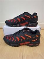New Nike Air Max Plus Drift Black Dragon Red Men's UK SIZE 10 EU 45