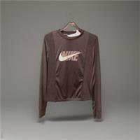 Ladies Teens NIKE Running Black Dri Fit Top Long Sleeve Size XS BNWT - XS Regular