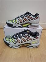 New Nike Air Max Plus Drift Light Silver Volt Men's UK Size 9 EU 44