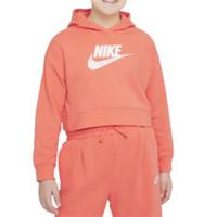 Nike Older Girls Hoodie Club Pink x-large Girls RRP £39.99 #U277