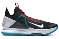 Nike LeBron Witness IV Black White Chile Red BV7427-005 Size: UK8 US9 EUR42.5