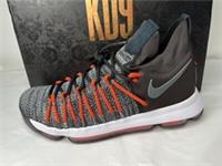 NIKE ZOOM KD9 ELITE TRAINERS UK 9.5 EU 44.5 KEVIN DURANT 878637-010