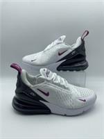 Nike Air Max 270 Purple White Shoes Gym Running Trainers UK 3 New
