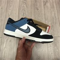 NIKE DUNK LOW MENS BLACK TEAL INDUSTRIAL BLUE SIZE UK 6.5 FD6923-100