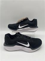 Nike Womens Winflo 11 Running Shoes Trainers Black White UK 7.5 New