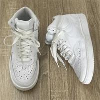 Nike Women's Court Vision Mid Shoes Size UK 4 EU 37.5 White CD5436-100 ExDisplay