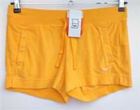 Nike The Athletic Department Yellow Cotton Shorts | Women's 34"W 11"L
