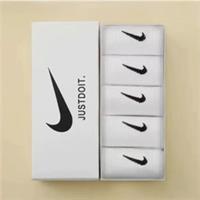 JUSTDOIT NIKE men's socks, 5-pair pack, brand-new with box - One Size Grey High