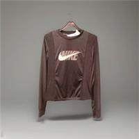 Ladies / Teens NIKE Black Dri Fit Running Top Long Sleeved Size XS BNWT - XS Regular