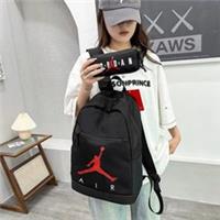 Nike Air Jordan Backpack Stylish Durable Bag Case UK Black NL6