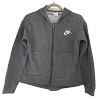 Nike Hoodie Sweatshirt Girls Size 12-13 Years LARGE Full Zip Pockets 146-156 cm.
