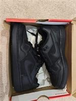 Nike Son of Force GS Basketball Shoes 615153-021 Triple Black Size 5 UK Youth