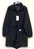 Nike Jordan Womens Black XS Oversized Parka Jacket Longline Light weight 402 - XS Regular
