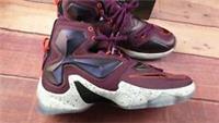 LeBron 13 'Mulberry' Men's Trainers Size: UK 7.5 US 8.5 EUR 42 NEW WITH BOX