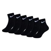 NIKE 3 PAIR PACK LIGHTWEIGHT SOCKS LINER SOCKS ANKLE SOCKS CHILD SIZES 7 - 2 UK
