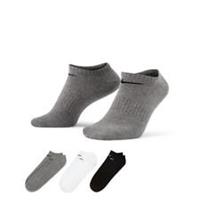NIKE 3 PAIR PACK NO SHOW TRAINER LINER SOCKS ANKLE SOCKS SIZES 2 - 14 UK