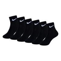 NIKE 3 PAIR PACK TRAINER SOCKS LINER SOCKS ANKLE SOCKS CHILD SIZES 7 - 2 UK