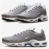 NIKE AIR MAX PLUS TN FLAT PEWTER GREY DV7665-002 MENS TRAINERS VARIOUS SIZES