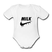 @@NIKE MILK DRIP Babygrow Baby vest grow bodysuit HUMOUR