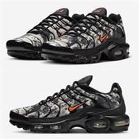 NIKE AIR MAX PLUS TN BLACK CAMOUFLAGE FV6913-001 MENS TRAINERS VARIOUS SIZES