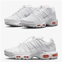 NIKE AIR MAX PLUS TN UTILITY WHITE ORANGE FJ4232-100 MENS TRAINERS VARIOUS SIZES