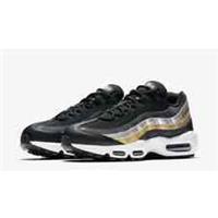 Nike Air Max 95 Women's (BQ4554-001) Sneakers Women Black Gold UK 4.5, EU 38