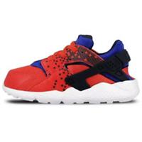 Infants UK 5.5 NIKE HUARACHE RUN PRINT Red Trainers 704945 604 EUR 22 US 6