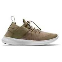Women's UK 4 Nike Free RN Commuter 2017 Premium Running Trainers Khaki AA1622 2