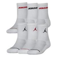 NIKE AIR JORDAN 3 PAIR OF CREW SOCKS SPORTS SOCK SIZES 5 INF - 2 JUNIOR AGE 3-8