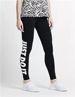 Faulty Nike Womens Just Do It leggings Printing Fault Black Sizes S,M,L,XL - s,m,l,xl Regular