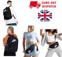 Nike Backpack Bag Mens Women Travel Rucksack Shoulder Camping Gym School Sports