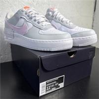 Nike Womens AF1 Shadow White/Pink Foam Total Orange Size UK9 US11.5 EU44