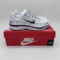 Nike P-6000 White Black Metallic Silver UK 6 6.5 7 7.5 8 8.5 9 9.5 10 US New