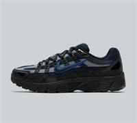 Nike P-6000 Mens Black Obsidian Blue Trainers - Size UK 7 7.5 8 8.5 9 9.5 new