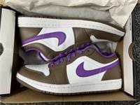 Nike Air Jordan 1 Low Palomino Mens UK 7 New In Box Wild Betty/White Trainers