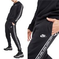 Nike Mens Tracksuit Fleece Set Black Hoodie Joggers Sweatpants Hoody Bottoms New - L Regular