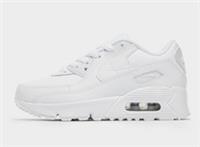 Nike Air Max 90 Children's Trainers White/Metallic Silver-Size 10C-RRP £65
