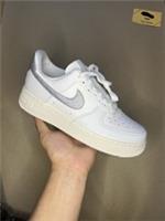 Nike Air Force 1 Low 07 essential white metallic silver Uk5 Brand New✅ DQ7569100