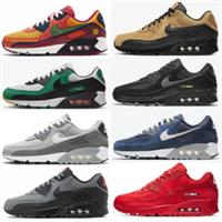 Nike Air Max 90 Men Running Shoe Casual Sneaker Low Top Trainer Xmas gifts +Box