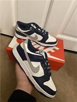 Size 7 - Nike Dunk Low Midnight Navy Smoke Grey