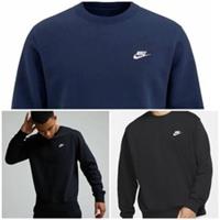Nike Mens Club Crew Neck Fleece Sweatshirt - M Regular