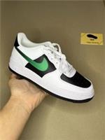 Nike Air force 1 Low Trainers white black malachite gs Uk6 Brand New✅ FZ4353100