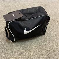 Nike Swoosh Toiletry Wash Bag Black Holidays Travel Sports Unisex Black New